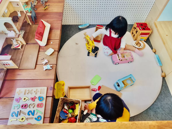 There is a kids' space! A hair salon you can visit with your children [sumika]