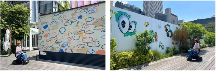 (จากซ้าย) มิยุ ยามาดะ “ห่อ”, คินโจ “ตาแม่น้ำ” 