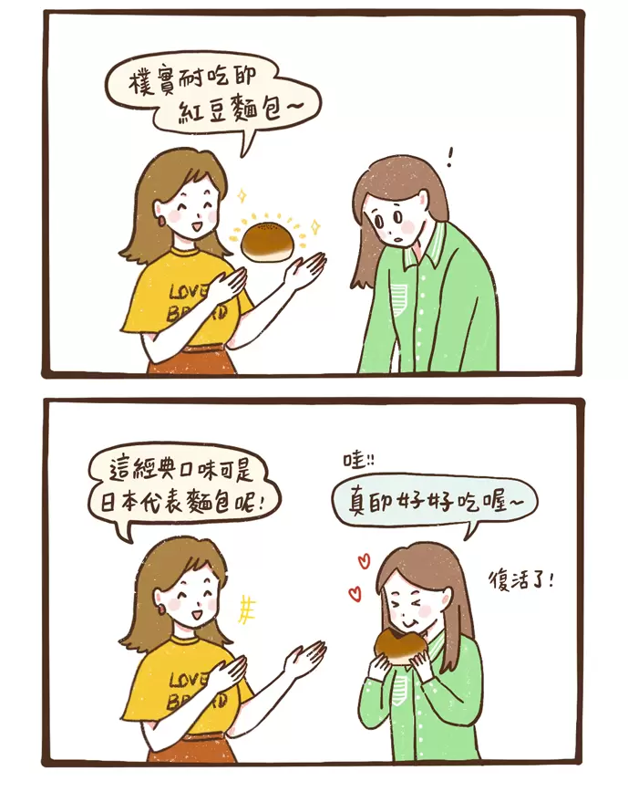 MATCHA畫日本：日本國民麵包2