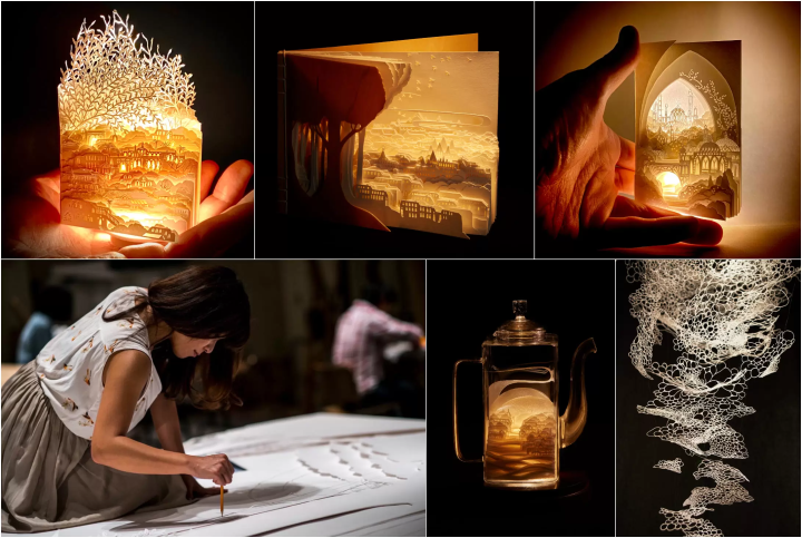 「柴田あゆみ　かみがみの森～切りだす光に包まれる 切り絵の展覧会～」が『金沢21世紀美術館』にて開催。【8/3(土)〜8/31(土)】