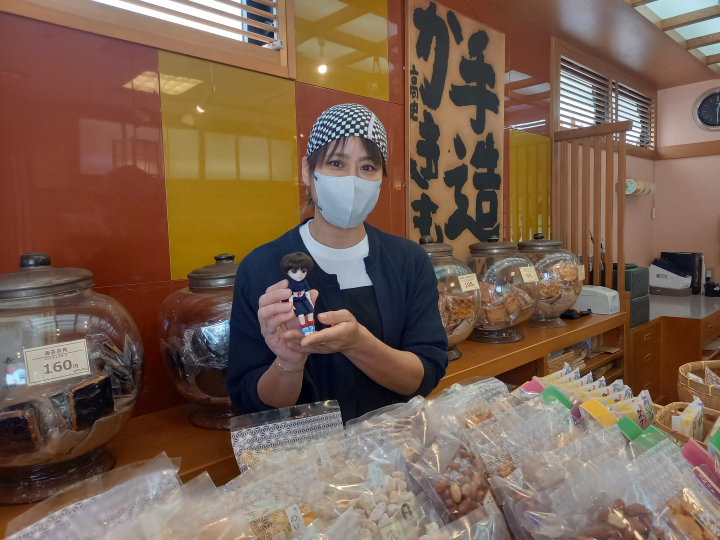 2008年中野寶石大獎賽得獎。柿種作為中野的伴手禮! ? “柿餅室林屋”