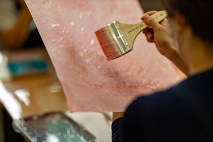 ประสบการณ์การย้อมสีโอกินาว่า Bingata