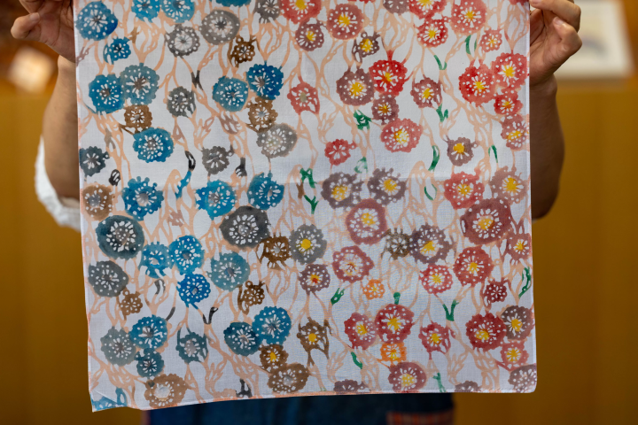 ประสบการณ์การย้อมสีโอกินาว่า Bingata