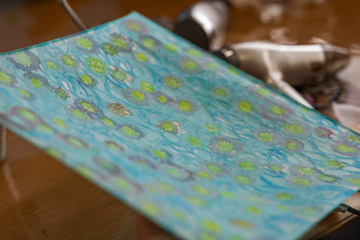 ประสบการณ์การย้อมสีโอกินาว่า Bingata