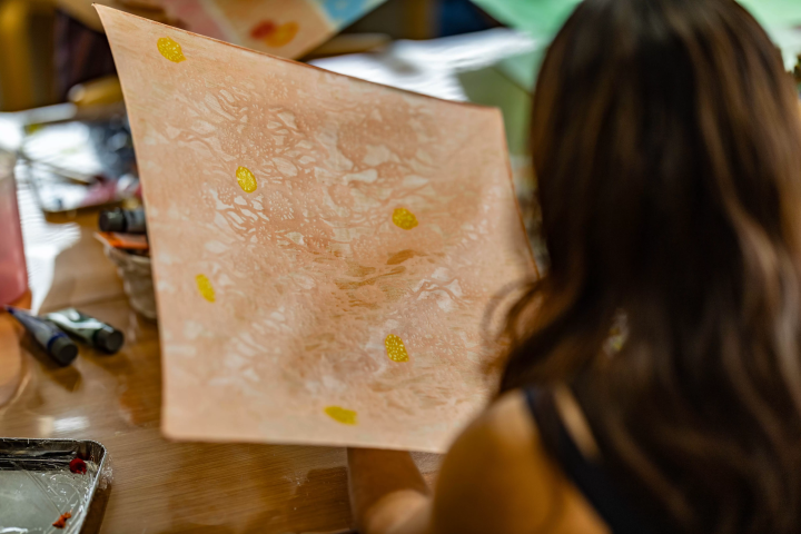 ประสบการณ์การย้อมสีโอกินาว่า Bingata