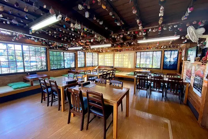 A restaurant where you can enjoy Aso's specialty "Takana rice" and Kumamoto's specialty "Dagojiru"