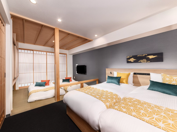 "미마루"호텔에서 유모차 및 휠체어 대여 서비스 "babycal"을 제공합니다.