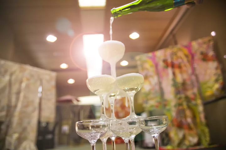 Genjiko, Minamichita Genji-koh, Aichi Prefecture Cakes, bouquets and champagne towers to brighten up your anniversary