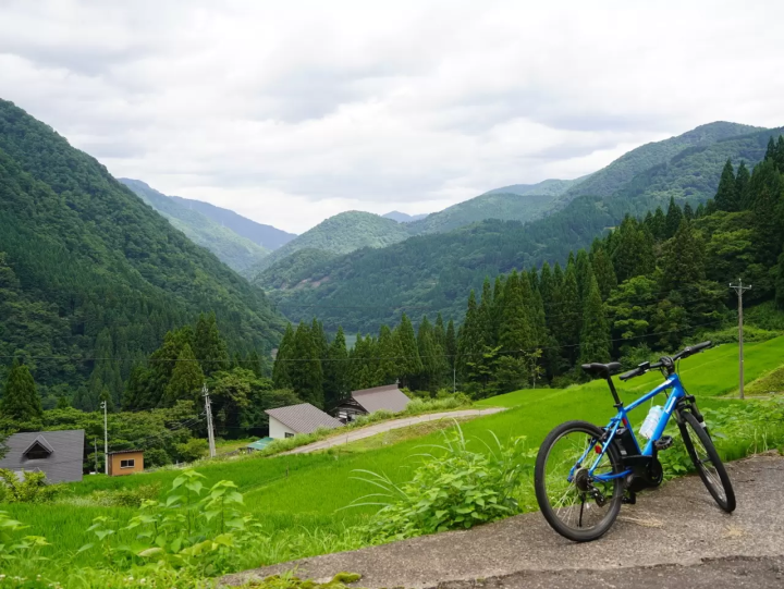 ただの生活道路も、サイクリングだと絶景ルートに早変わり<br>