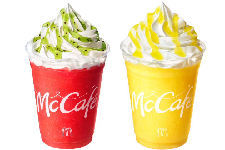 山下智久、廣瀨鈴 日本麥當勞新飲料