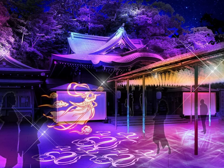 Summer in Enoshima 2024: Mystical Shrine Light-ups and 1,000 Lanterns