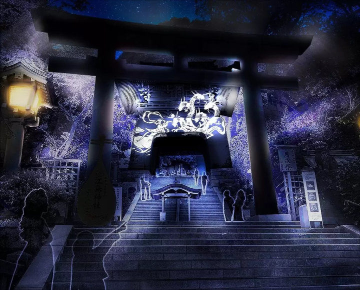 Summer in Enoshima 2024: Mystical Shrine Light-ups and 1,000 Lanterns