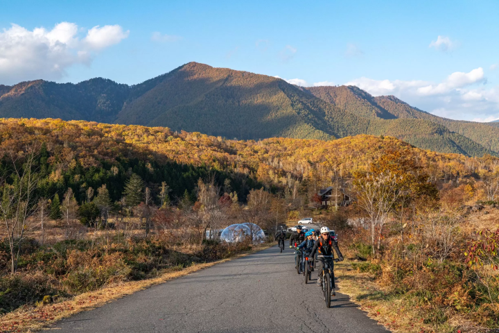 [國家公園內的山地自行車歩道] 介紹可以感受長野縣松本市乘鞍高原自然風光的歩道