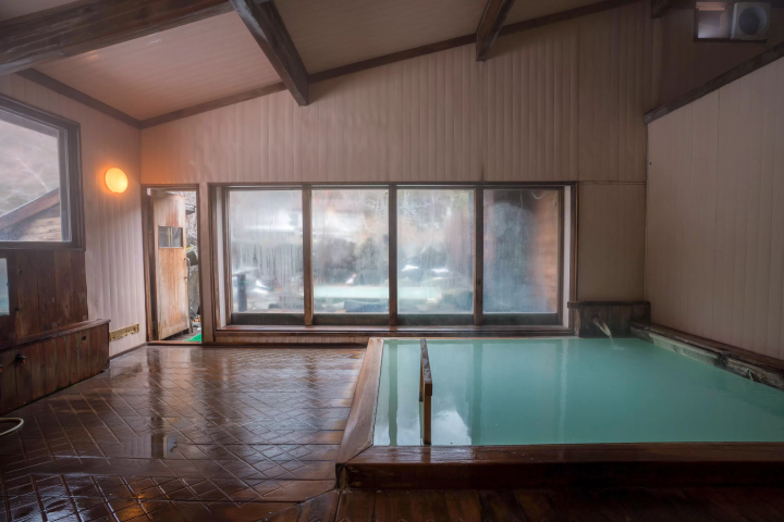 騎自行車之後最期待的事情之一就是泡溫泉。 