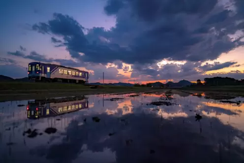 Train station gourmet and historical sites! Going to Kasai city with the Hojo railway