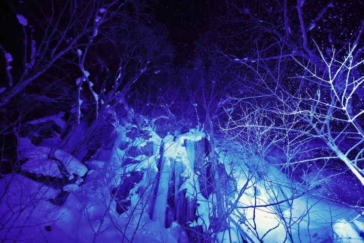 青森奧入瀨溪流冰瀑