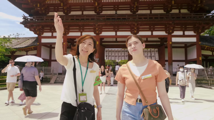 【當天可預約】推薦奈良觀光！搭乘英語導遊陪同的觀光巴士，暢遊景點！