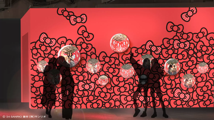 東京澀谷HELLO KITTY IMMERSIVE POP-UP2