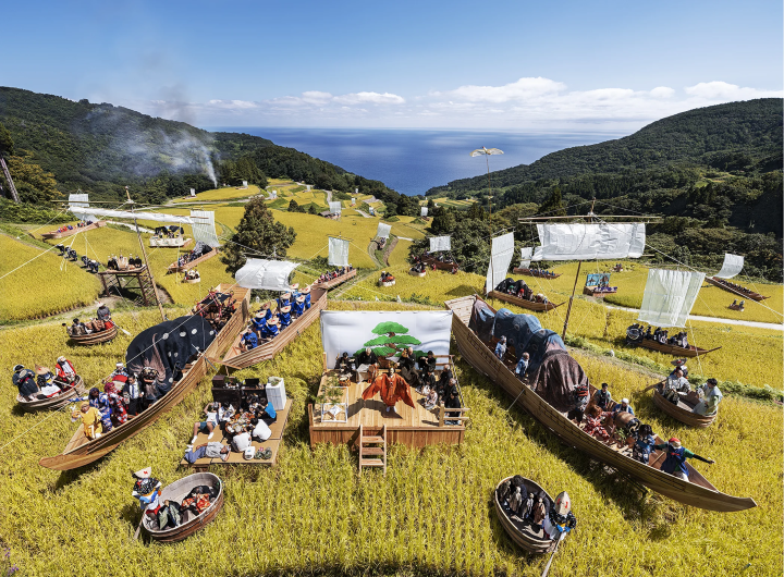 美国美正宏“佐渡的曼陀罗”2022 照片由 LINK UP PHOTOGRAPHY 提供 