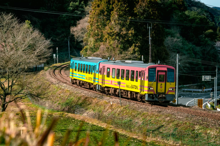 [Shimane Prefecture] Take a ride on the JR Kisuki Line's decorated train!