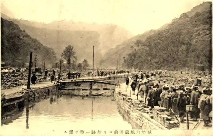 受1925年北但马地震影响较大的城崎温泉 