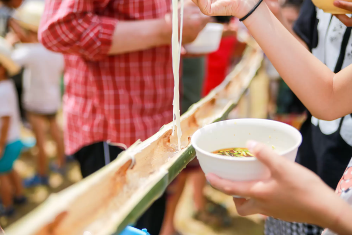 nagashi somen in kyoto