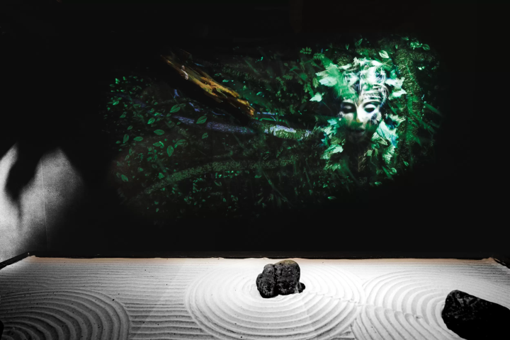 풀코스와 디지털 아트가 융합하는, TREE by NAKED yoyogi park의 「먹는 아트 체험」