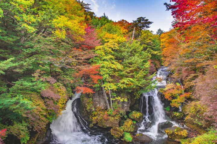 日光紅葉展現日本最佳景色