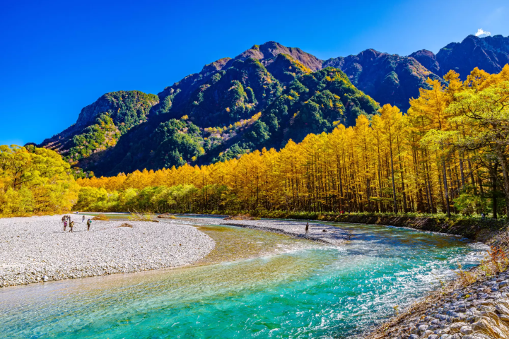 Kamikochi Nagano in fall