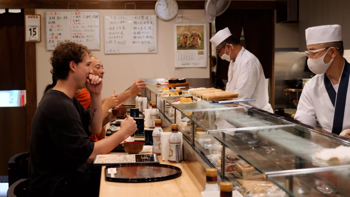 【Starting from September 2024】Departing from Narita Airport! Japanese culture experience tour for foreign tourists ~Omakase sushi lunch edition~