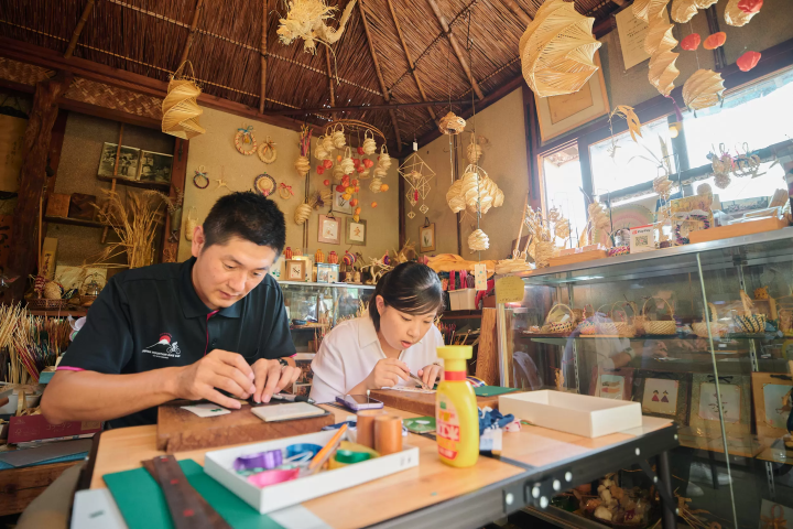 【静岡・伊豆】「いずタビPickUp!レポ」~麦わら細工づくり体験~