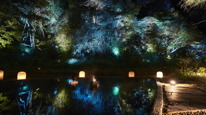 住在 teamLab作品裡頭！？ 茨城「五浦幽谷隱田跡溫泉」 奢華露營設施將於9月30日(開幕！