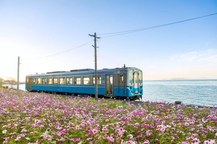 한번은 내려보고 싶은 포토 제닉 무인 역 "JR 시모나다 역"