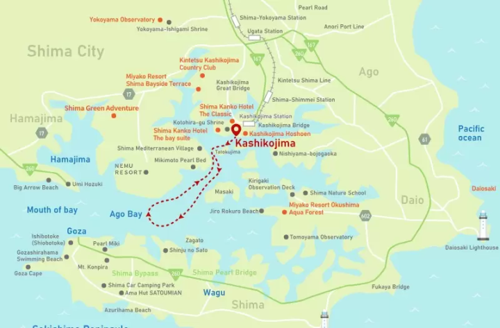 您可以从大阪、京都和名古屋乘坐精彩的游轮！一边欣赏美丽的里亚斯海岸线，一边优雅地航行“鹿岛西班牙游轮”