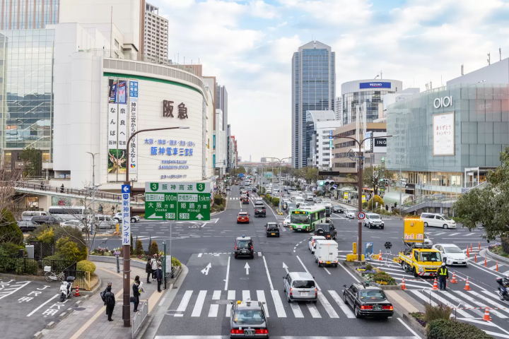 三宮駅周辺道路