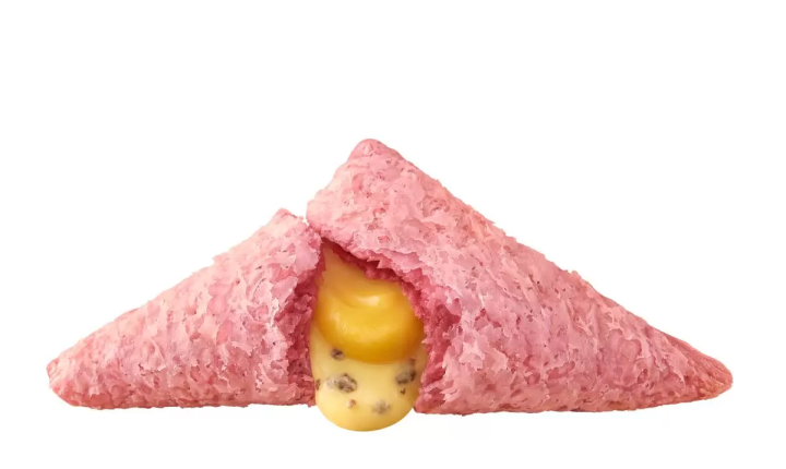 日本麥當勞「三角巧克力派」地瓜焦糖