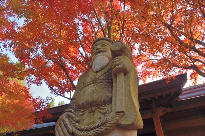 呑山観音寺　紅葉