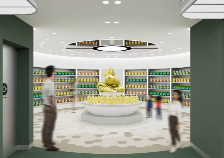 「名古屋精靈寶可夢中心」重新開幕！黃金鯉魚王豪華現身，客美多咖啡聯名紀念品登場！