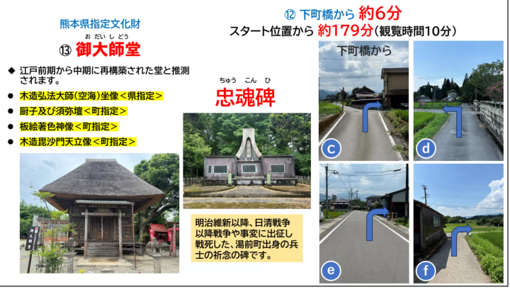 เส้นทางปั่นจักรยานที่สำรวจมรดกทางวัฒนธรรมของฮิโตโยชิ คุมะ (เมืองยูมาเอะ)