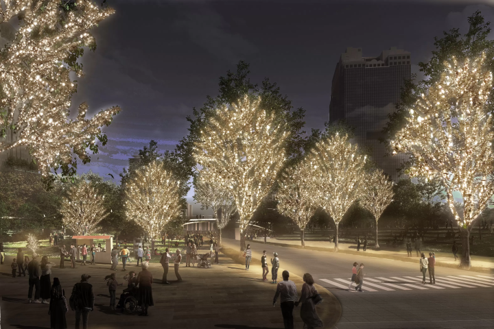 2024年JR大阪站「梅北地區」聖誕點燈活動2