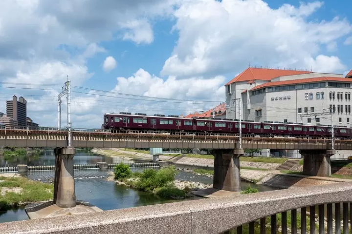 ▲The Muko River that runs through the city of Takarazuka