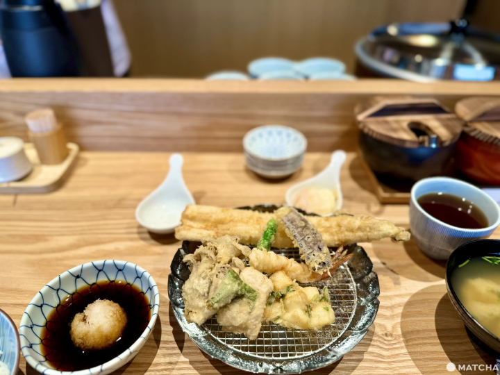 日本天丼專賣店「金子半之助」日本橋人形町店 餐點