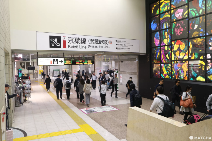 東京站京葉線轉乘方法