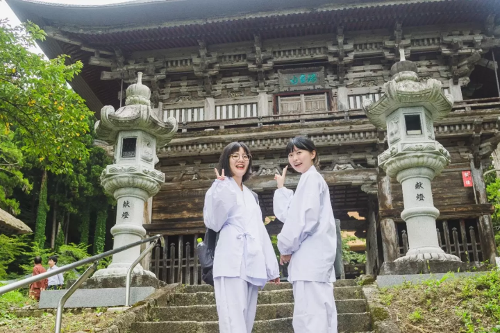 国史跡に指定されている慈恩寺境内で行われる体験に、ワクワクがいっぱい！ 