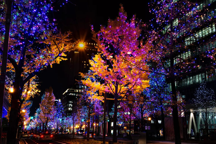 御堂筋イルミネーション2024はいつから？ 最寄り駅や行き方もご紹介！