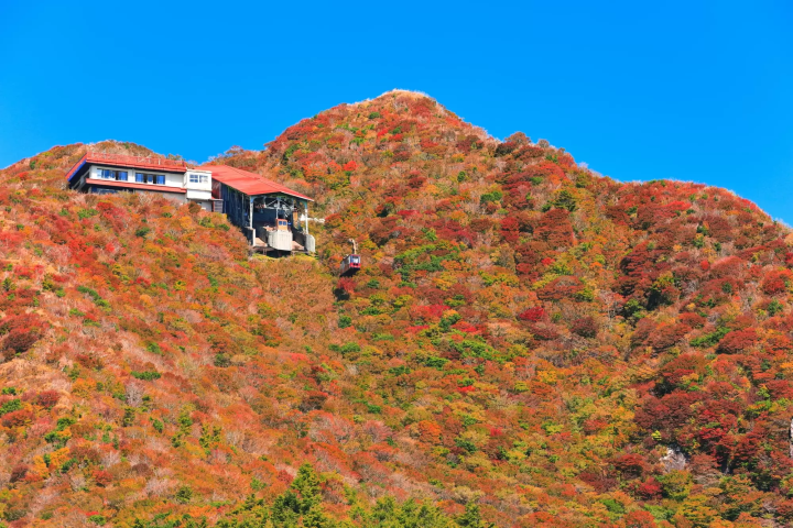 雲仙の紅葉のイメージ画像