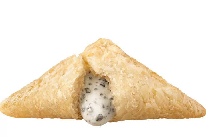 日本麥當勞「餅乾奶油三角巧克力派」2024