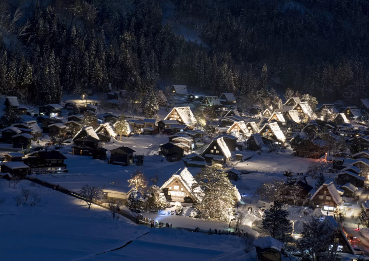 Shirakawago Light up Event