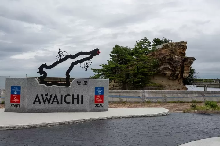 自行车巡游日本诞生神话的淡路岛