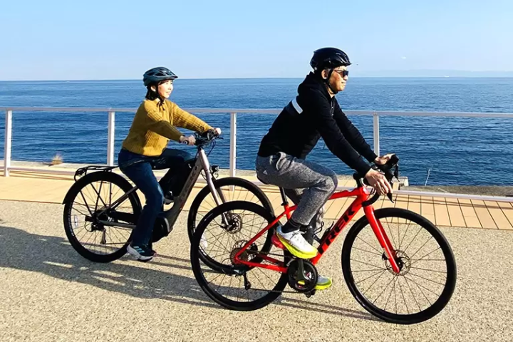 自行车巡游日本诞生神话的淡路岛